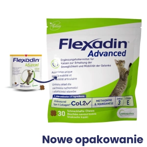 VETOQUINOL Flexadin Advanced Cat 30 kąsnių