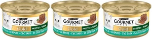 Purina Gourmet Gold triušių paštetas 3x85g