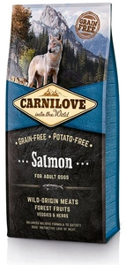 Carnilove lašiša suaugusiems 12kg + 2kg