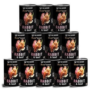 Paka Zwierzaka - Septintas dangus - triušiena ir jautiena 12x400g