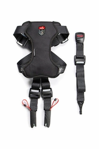 ZOLUX TRAVEL SAFE M juodos spalvos diržai šunims