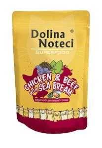 DOLINA NOTECI PREMIUM SUPERFOOD vištiena ir jautiena 85g