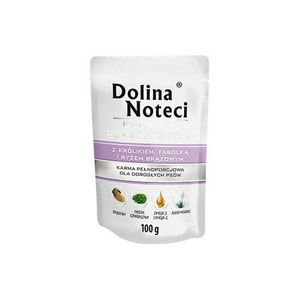Dolina Noteci PREMIUM mažų veislių gyvūnams su triušiena, pupelėmis ir ryžiais 100g