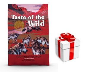 Taste of the Wild SouthWest Canyone 12,2 kg + STAIGMENA ŠUNUI