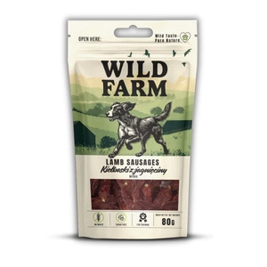 WILD FARM ėrienos dešrelės 80g skanėstai šunims