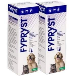 KRKA Fypryst purškalas šunims ir katėms 2x100ml