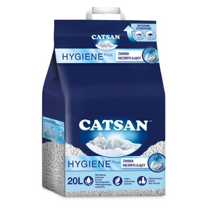 CATSAN Hygiene Plus 20l - natūralus kačių kraikas