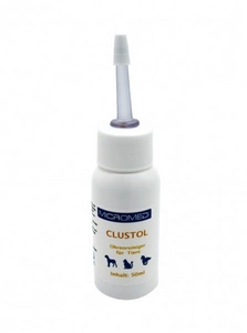 MICROMED Vet Clustol, ausų higienos skystis 50ml