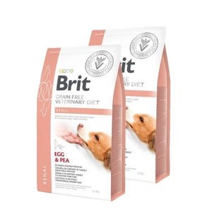 Brit gf veterinary diets dog Renal 2x2kg