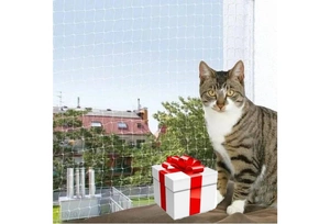 TRIXIE Skaidrus apsauginis tinklas 8x3 m + Staigmena katei