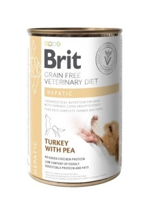 BRIT GF Veterinary Diets Dog Hepatic 400g - drėgnas maistas šunims
