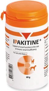 VETOQUINOL Ipakitine - vitaminų preparatas, palaikantis inkstų funkciją 60g