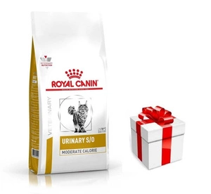 ROYAL CANIN Urinary S/O Moderate Calorie Feline UMC 34 3,5kg + STAIGMENA KATEI