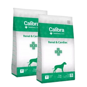 Calibra Veterinary Diets Dog Renal Cardiac 2x12kg