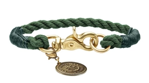 HUNTER Apykaklė Raštelis alyvuogių žalios spalvos 40cm