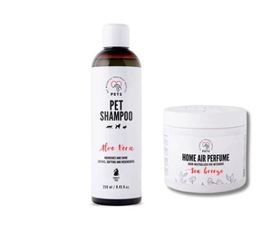 PET šampūnas Aloe Vera/Aloe šampūnas 250ml Maitinantis ir blizgantis + Kvapų neutralizatorius