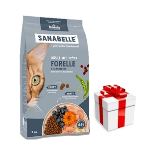 BOSCH Sanabelle Adult Trout 8kg + Staigmena katei