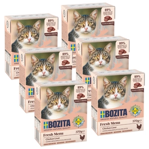 BOZITA Cat Paukštienos kepenėlės padaže 6x370g