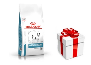 ROYAL CANIN Hypoallergenic Small Dog HSD24 1kg + STAIGMENA ŠUNUI
