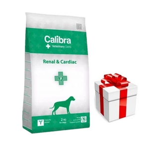 Calibra Veterinary Diets Dog Renal Cardiac 2kg + Staigmena Šunui