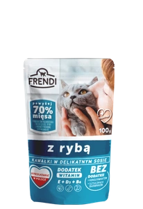 Frendi gabaliukai subtiliame padaže su žuvimi 100g