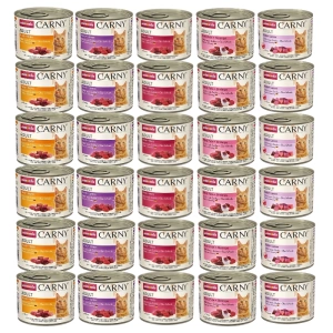 ANIMONDA Cat Carny suaugusiems katėms, įvairių skonių, 30x200 g