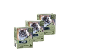 BOZITA Cat Triušis Drebučiuose 3x370g