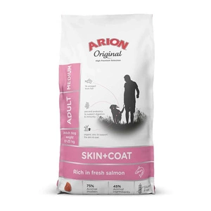 ARION Original Skin & Coat Adult Salmon and Rice Medium Breed 12kg