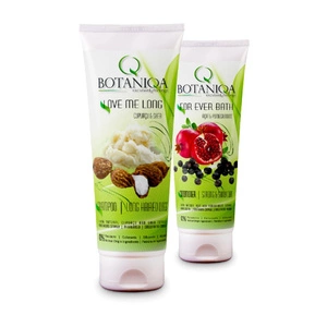 BOTANIQA FOR EVER BATH Açaí ir granatų kondicionierius 250ml + BOTANIQA LOVE ME LONG Cupuaçu ir taukmedžio šampūnas 250ml