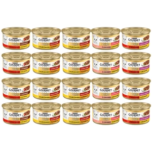 Purina Gourmet Gold Mišrių skonių padažas 72x85g