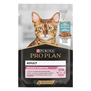 PRO PLAN Delikatesinio virškinimo kačių maistas su vandenyno žuvimis 85g