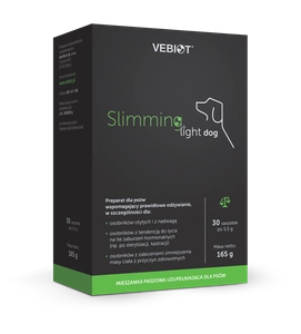 Vebiot Slimming-light dog  30 riekelių 165g