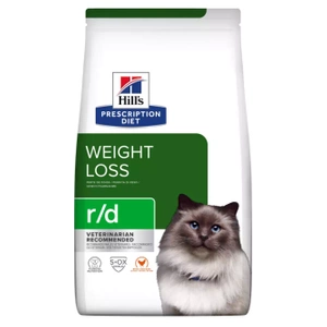 Hill's Prescription Diet r/d Feline - sausas maistas katėms, viršsvoriui mažinti 1,5kg