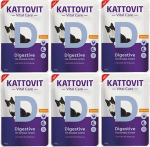 Kattovit Vital Care Digestive 6x85g