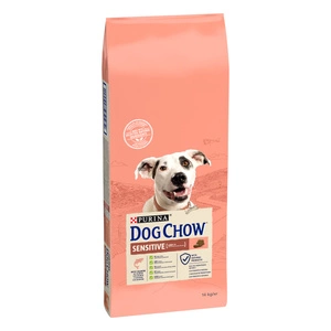 PURINA Dog Chow Adult Sensitive Salmon 16,5kg (14kg+2,5kg NEMOKAMAI!!)