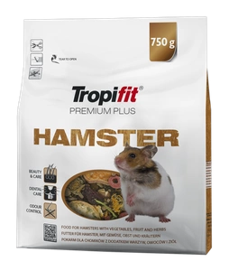 TROPIFIT Premium Plus HAMSTER 750g - žiurkėnams