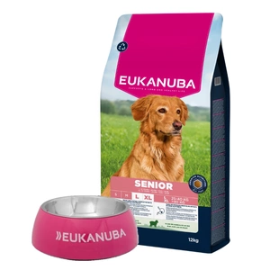 EUKANUBA Mature&Senior Large Lamb & Rice 12kg + Nemokama Eukanuba dubuo