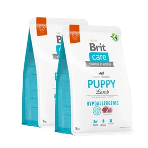 BRIT CARE Hypoallergenic Puppy Lamb 2x3kg