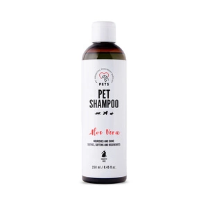 PET šampūnas Aloe Vera/Aloe šampūnas 250ml Maitinantis ir blizgantis