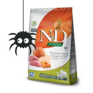 Farmina N&D Pumpkin Grain Free šunų veislės šunims BOAR AND APPLE ADULT MEDIUM & MAXI 12kg