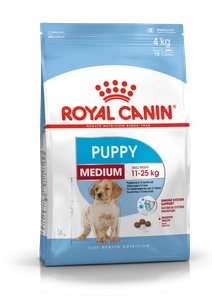 ROYAL CANIN Medium Puppy 15 kg sauso ėdalo šuniukams, nuo 2 iki 12 mėnesių, vidutinių veislių šuniukams