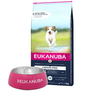 EUKANUBA Adult Small&Medium Grain Free 12kg + Nemokama Eukanuba dubuo