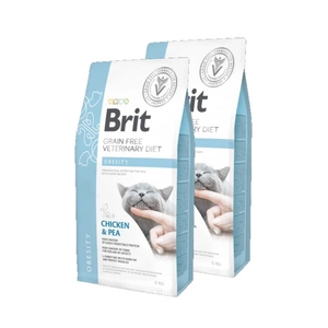 Brit gf veterinary diets cat Obesity 2x5kg