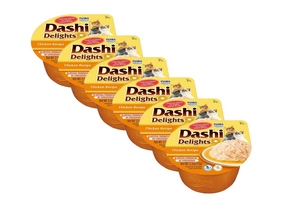 Inaba DASHI papildomas kačių maistas - vištienos skonio sultinys 6x70 g