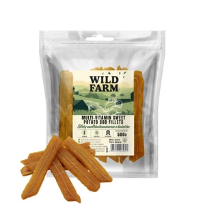 WILD FARM multivitaminų batatų filė 500g skanėstas šunims