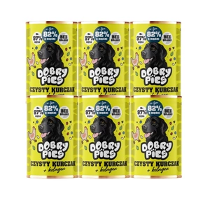 Good Dog Mono Chicken su kolagenu 6x400g