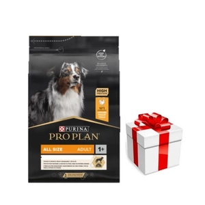 PRO PLAN Light Sterilised All Size Adult chicken-rich dog food 3kg + Staigmena Šunui