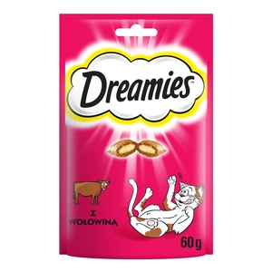 DREAMIES 60g - skanėstas katėms su gardžia jautiena