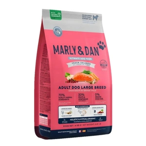 Marly & Dan Adult Dog Large Breed Fresh Salmon Holistic & Hypoallergenic 4kg sauso ėdalo