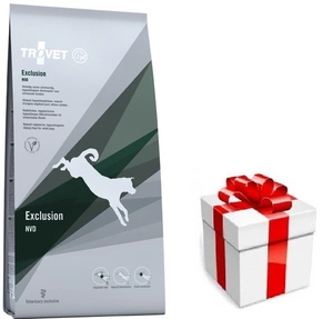 TROVET NVD Exclusion - Vegetariška dieta (šuniui) 12,5kg + STAIGMENA ŠUNUI